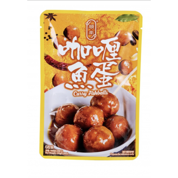 【限時特價優惠!】順南-咖喱魚蛋 150g （4包）食用期 : 2023年05月22日
